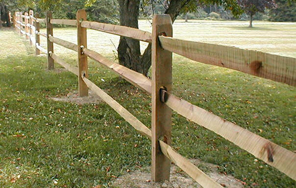 Top Tier Fence Company - Woood cedar split rail fence Fence- installation - Milan-saline-ypsilanti-ann arbor-tecumseh-saline-bellville- canton-plymouth-dundee-dexter-chelsea-pinckeny-brighton-clinton-adrian